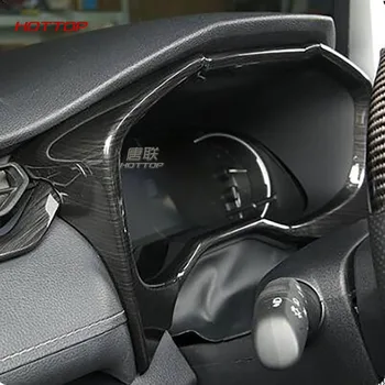 ABS Negru Desen de Sârmă Interior Consola de Bord Panou Rama Pentru Toyota RAV4 2019 2022