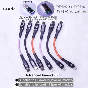 HAKUGEI Noroc. Tip C tip C Lumina-ning pentru a Typec DAC Cablu convertor.