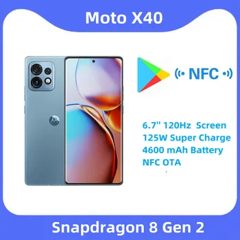 Motorola Moto X40 5G Telefon Android 13 Snapdragon 8 Gen 2 6.7