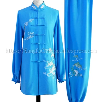 Chinez Tai chi îmbrăcăminte de arte Marțiale costum taiji performanță haine versiune Extinsă uniforma de bărbat femeie fata de copii băiatul copii