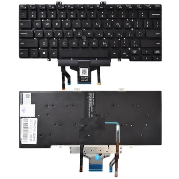 Senmoer Înlocuirea Noi NE-Tastatura Iluminata Pentru Indicatorul pentru Dell Latitude 5400 5401