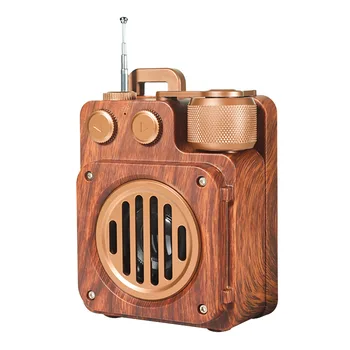 Retro Radio Fără Fir Bluetooth Radio Difuzor Portabil Wireless Boxe Vintage Stil De Moda Veche Radio În Aer Liber