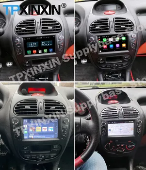 Radio auto 2-Din-Stereo Recorder Android 10 Pentru Peugeot 206 2000 2001 2002 2003 2004 2005 2006 2007 2008 2009-2016 GPS Unitatea de Cap
