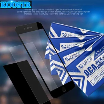MECANIC 50pcs/1box Ecran LCD Elimina OCA Rework Banda Lipici pentru IPHONE Mobil Android Telefon inteligent