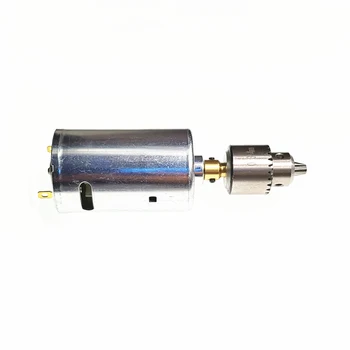 Micro mini burghiu electric cu rulment cu bile duble cu motor electric de 12v burghiu cu 0.3-4mm burghiu drill chuck DIY polizor electric
