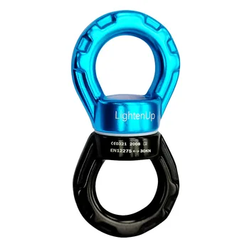 Ușura 30KN Yoga Accesorii Universal Gimbal Ring Inel Rotativ Conector de Rotație Hamac Leagan Spinner Coarda de Pivotare