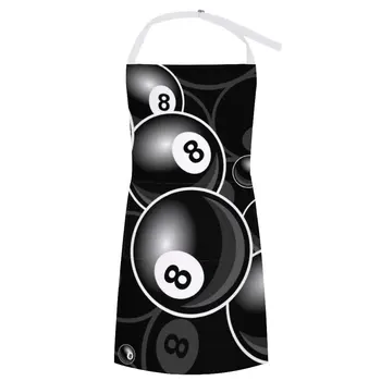 Biliard Negru 8 Ball, 8-Ball negru și alb Sort de Bucatarie Sort Pentru Barbati