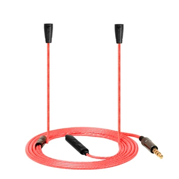 OFC Înlocuire Cablu Audio Stereo Extensia Muzica Cablu de Sârmă pentru Sennheiser IE80 IE8I IE8 Căști Căști