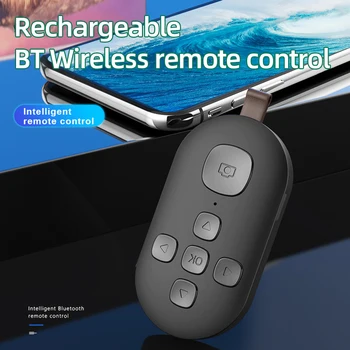 Wireless Degetului Video Controller Pentru Telefonul Selfie E-carte, de Navigare Dispozitiv Bluetooth 5.0 Tip C Reîncărcabilă pentru IOS/Android