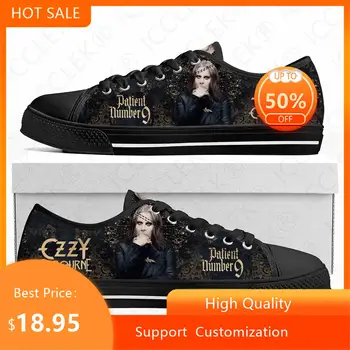 Ozzy Cântăreț De Rock Osbourne Low Top De Înaltă Calitate Adidasi Barbati Femei Adolescent Panza Adidas Casual Pereche De Pantofi Pantofi Personalizate