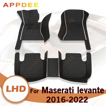 APPDEE Piele Auto covorase pentru Maserati levante 2016 2017 2018 2019 20 21 2022 auto Personalizate picior Tampoane de automobile covor de acoperire