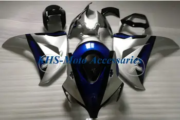 Motocicleta Carenajele Kit pentru HONDA cbr 1000 rr 08-11 CBR 1000RR 2008 2009 2011 2011 Injecție de Argint Albastru Caroserie Set