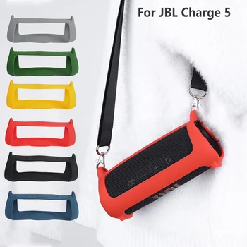 Silicon Capac de Protecție Anti-cădere de Praf-dovada Caz pentru JBL Charge 5 Portabil compatibil Bluetooth Audio Vorbitor Accesorii