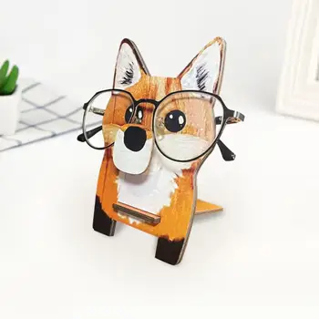 Animalul de companie din lemn ochelari de suport