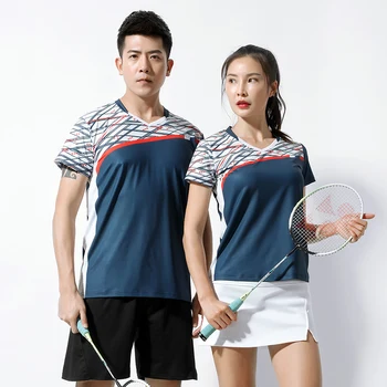 Noi 2021 Badminton tricouri Barbati/Femei ,Golf Polo Tricou de Tenis de Masă Tricouri ,Tenis de Masă, Tricouri ,iute Uscat tenis Sport