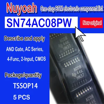 Brand-original nou loc SN74AC08PWR SN74AC08PW/G4 ecran imprimate AC08 TSSOP-14 logica chip. Quad 2-intrare pozitive ȘI poarta 5pcs
