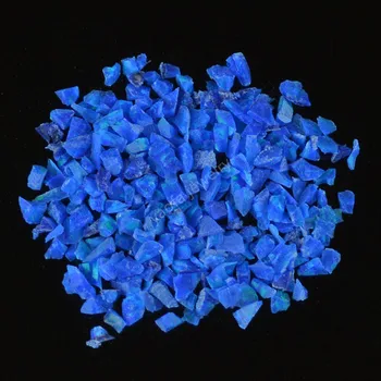 Diferite culori mixte dimensiuni de 1mm-2mm OP50 somnoros albastru opal curshed opal chips-uri pentru Bijuterii Inel sau nail art