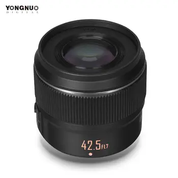 YONGNUO YN42.5mm 42.5 mm F1.7M II aparat de Fotografiat Lentile F1.7 Lentile Pentru M4/3 muntele Panasonic Olympus Mirrorless Camera Auto-Focus