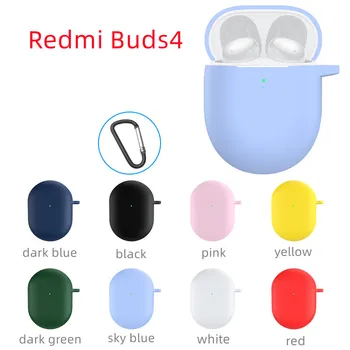 Pentru Xiaomi Redmi Muguri de 4 Căști Caz de Protecție de Silicon Caz Acoperi Drăguț, Siameza Silicon Pure color Cover pentru Redmi Muguri 4