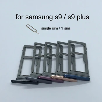 Pentru Samsung Galaxy S9 G960 G960F S9 Plus G965 G965F Originale Carcasa Telefon Nou Adaptor pentru cartele SIM Și Micro SD Card Tray Holder