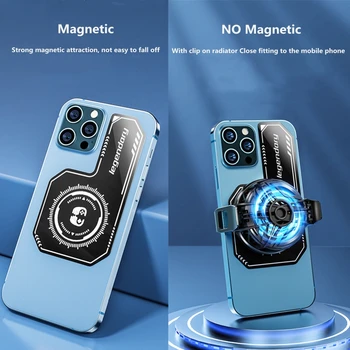 Universal Mini Telefon Mobil De Răcire Ventilator Radiator Turbo Uragan Joc Cooler Telefon Mobil Rece Radiatorul Pentru IPhone/Samsung/Xiaomi