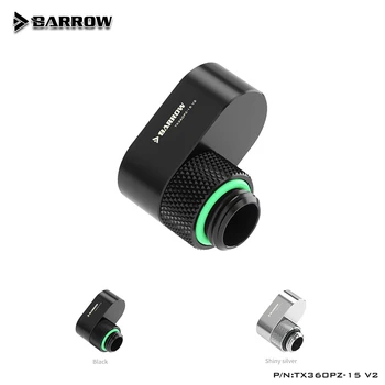 Barrow TX360PZ-15 V2, 15mm 360 de Grade Rotative Offset Adaptor, Alama G1/4 15mm de sex Masculin La Feminin Calculator Extender Accesorii